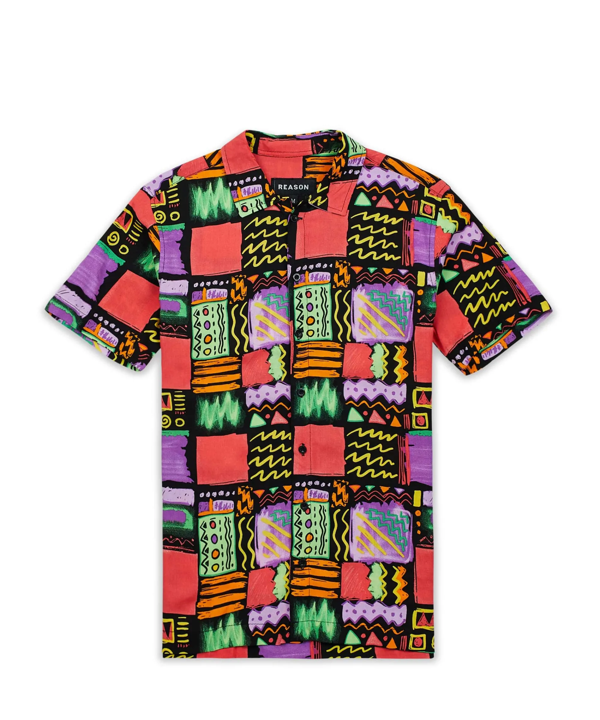 adjust_allover_print_short_sleeve_shirt_2.webp Flash Sale Adjust Allover Print Short Sleeve Shirt Button Downs