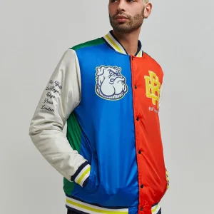 Hot All Time Champ Nylon Bomber Varsity Jacket Varsity Jackets