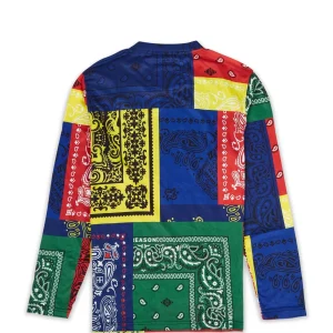 Best Bandana Multi Color Long Sleeve Tee Long Sleeve Tees | Graphic Tees