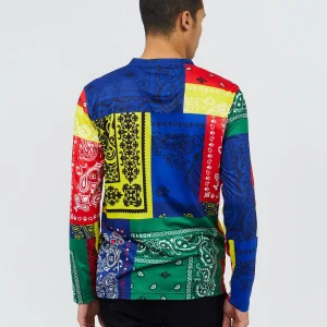 Best Bandana Multi Color Long Sleeve Tee Long Sleeve Tees | Graphic Tees