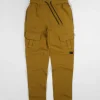Discount Banks Fleece Cargo Pants - Khaki Cargo & Utility Pants