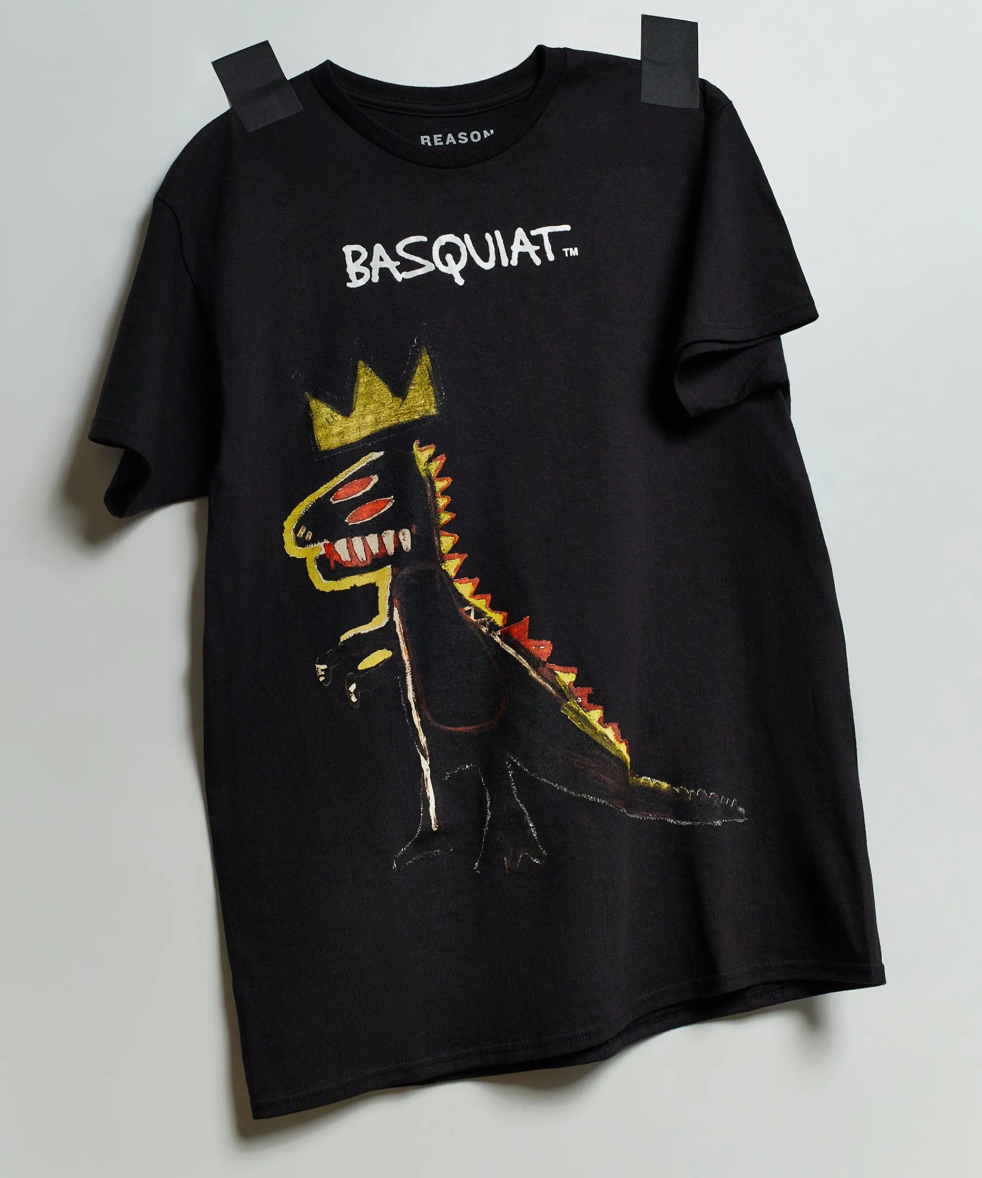 basquiat_pez_dino_print_tee__black_0.webp Online Basquiat™ Pez Dino Print Tee - Black Graphic Tees