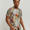 Cheap Born To Be Wild Short Sleeve Shirt Button Downs