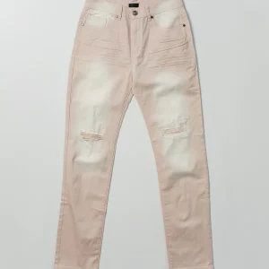 Fashion Bradley Denim Jeans - Pink Denim Jeans | Shop All Bottoms