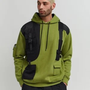 Hot Brigade Fleece Hoodie - Olive Green Hoodies | Hoodies