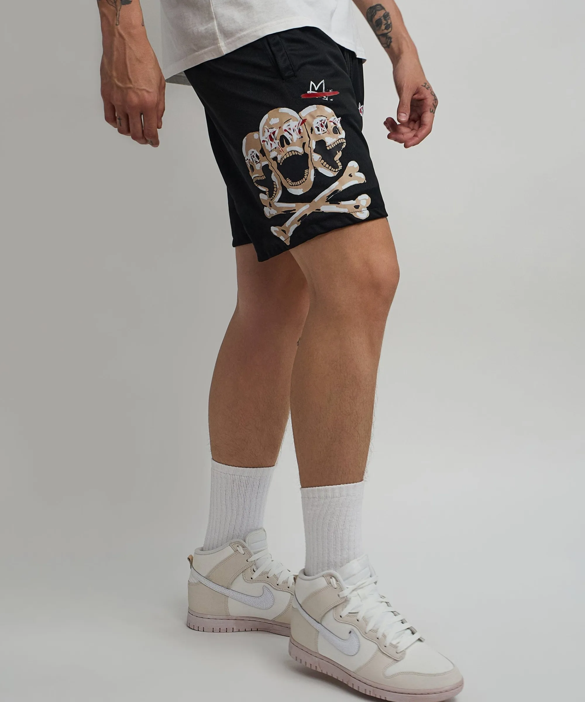 burn_mesh_shorts__black_3.webp Clearance Burn Mesh Shorts - Black Shop All Bottoms | Shorts