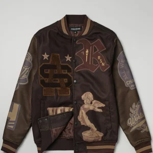 Best Champions Varsity Jacket - Brown Varsity Jackets
