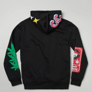Best Sale Cheech & Chong Keep On Rolling Hoodie - Black Hoodies | Hoodies