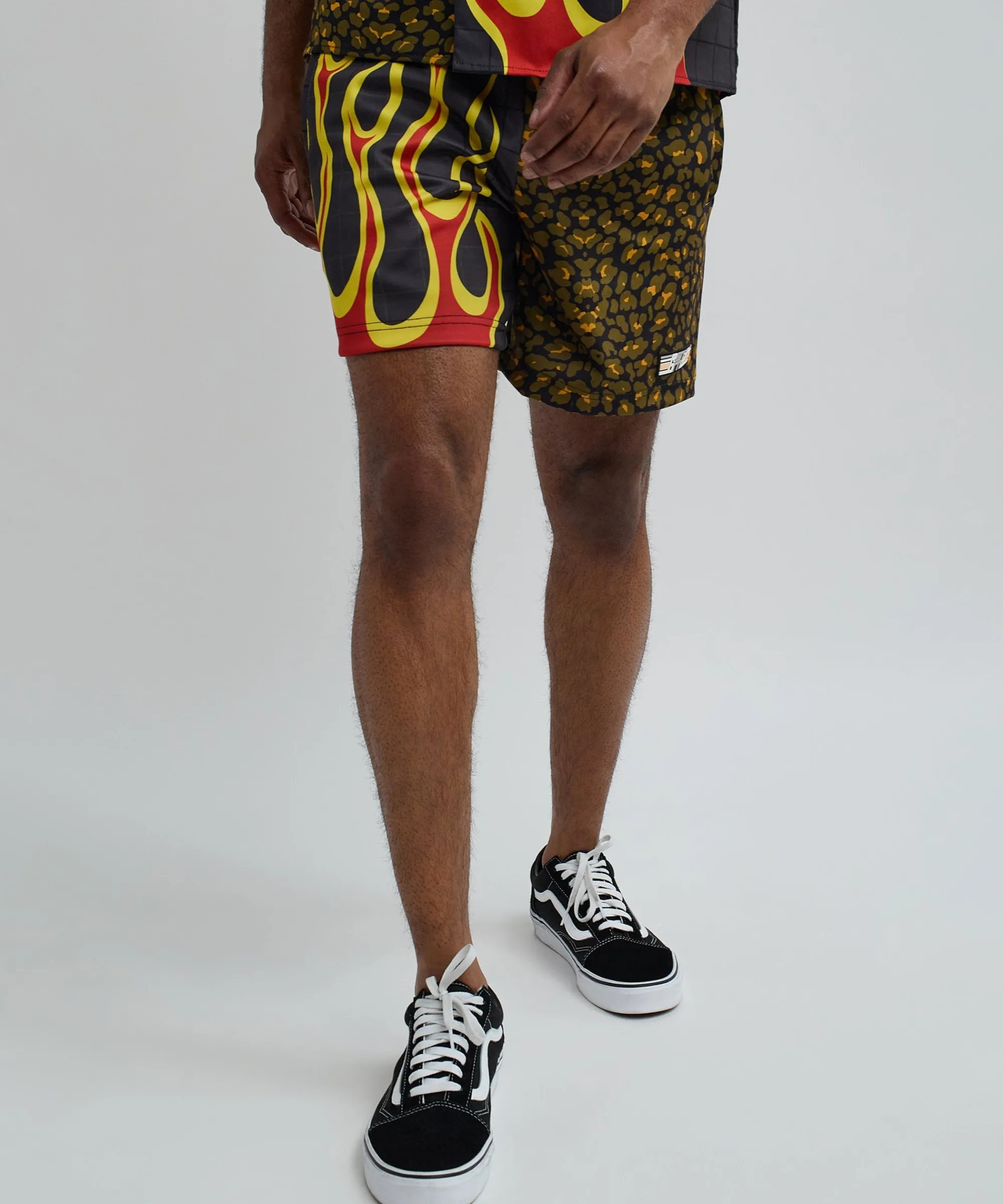 cheetah_and_flames_split_shorts_4.webp Shop Cheetah And Flames Split Shorts Shop All Bottoms | Shorts