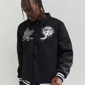 Best Cherub Varsity Jacket - Black Varsity Jackets