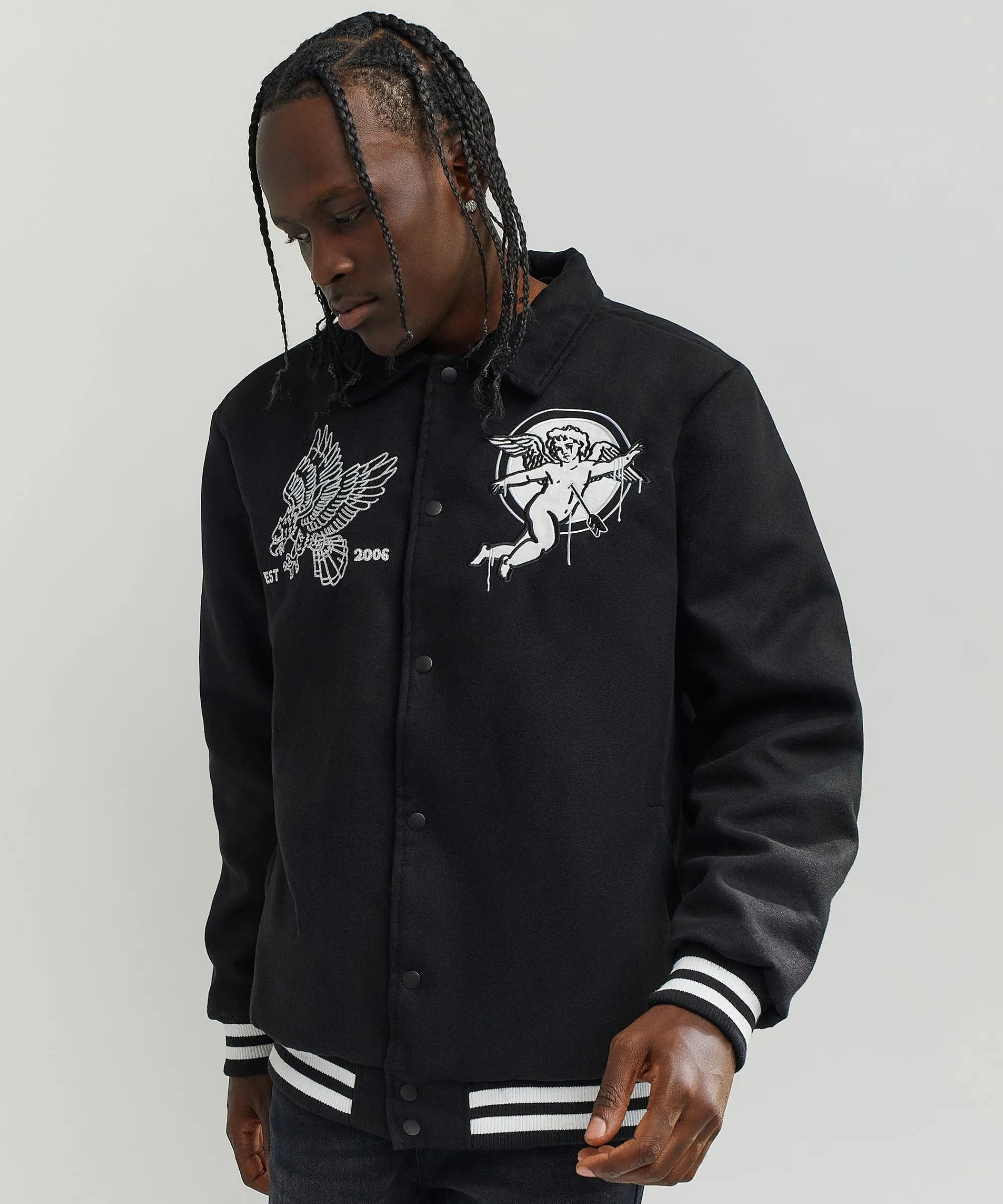 cherub_varsity_jacket__black_5.webp Best Cherub Varsity Jacket - Black Varsity Jackets