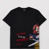 Outlet Chucky Short Sleeve Tee - Black Graphic Tees