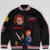 New Chucky Wool Varsity Jacket - Black Varsity Jackets