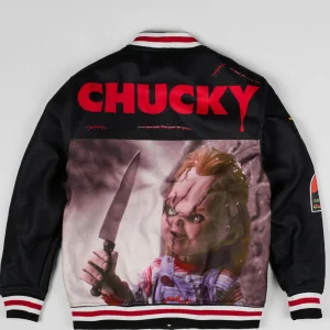 New Chucky Wool Varsity Jacket - Black Varsity Jackets