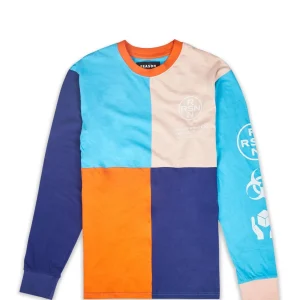 Hot Color Block Long Sleeve Tee Long Sleeve Tees | Graphic Tees