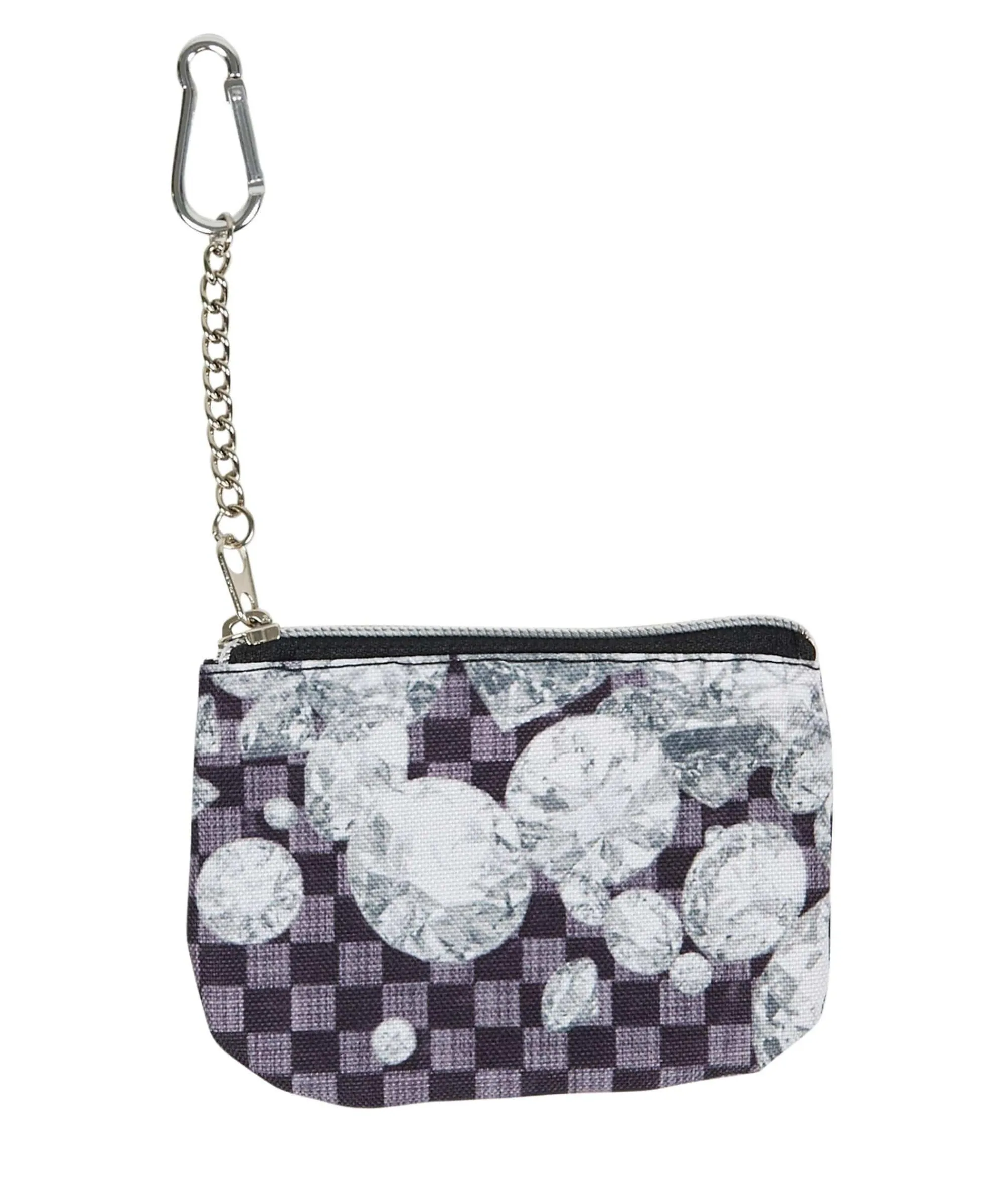 diamond_checker_print_coin_pouch_0.webp Cheap Diamond Checker Print Coin Pouch Bags
