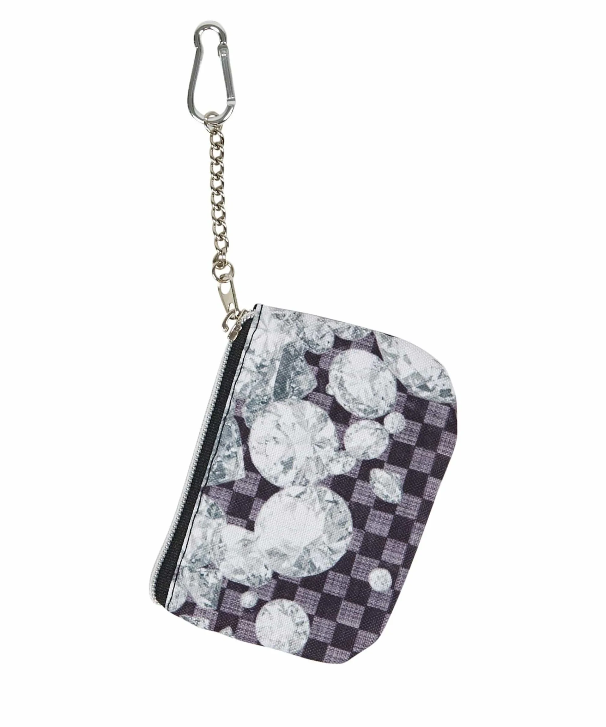 diamond_checker_print_coin_pouch_1.webp Cheap Diamond Checker Print Coin Pouch Bags