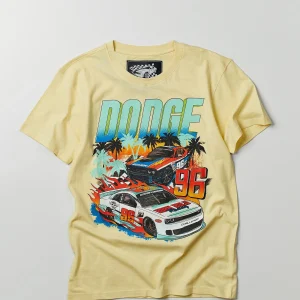 Clearance Dodge '96 Short Sleeve Tee - Tan Graphic Tees