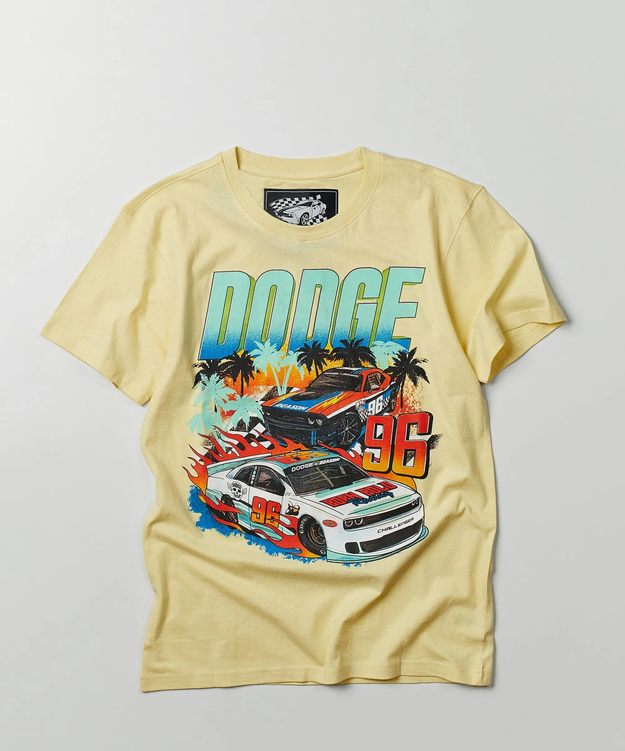 dodge__short_sleeve_tee__tan_0.webp Clearance Dodge '96 Short Sleeve Tee - Tan Graphic Tees