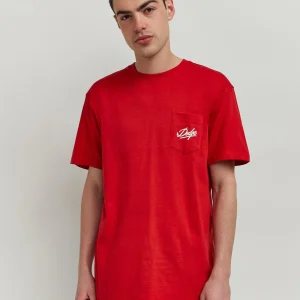 Clearance Dodge Demon 1947 Pocket Short Sleeve Tee - Red Graphic Tees
