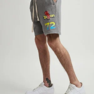 Cheap Dodge Demon '72 Shorts - Grey Shop All Bottoms | Shorts