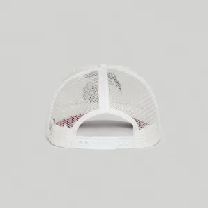 Clearance Dodge Demon Embroidery Trucker Hat - White Hats