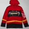Flash Sale Dodge Demon Hockey Long Sleeve Jersey - Red Hoodies | Hoodies