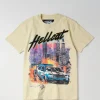 Discount Dodge Hellcat Short Sleeve Tee - Khaki Graphic Tees