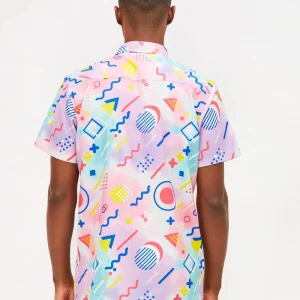 Cheap Drift Allover Print Short Sleeve Shirt Button Downs