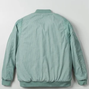 Outlet Elevate Corduroy Jacket - Aqua Bomber Jackets