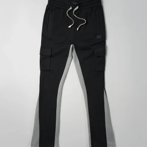 Hot Flare Fleece Sweatpants - Black Sweatpants
