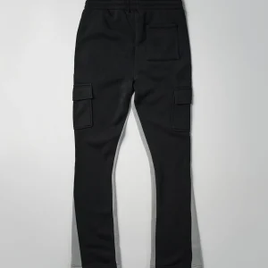 Hot Flare Fleece Sweatpants - Black Sweatpants