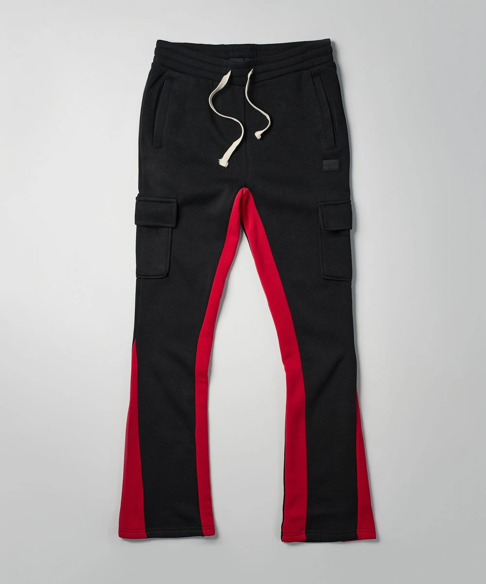 flare_fleece_sweatpants__black_and_red_0.webp Cheap Flare Fleece Sweatpants - Black And Red Sweatpants