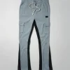 Sale Flare Fleece Sweatpants - Grey Sweatpants
