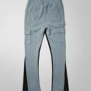 Sale Flare Fleece Sweatpants - Grey Sweatpants