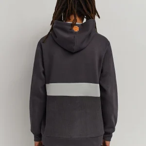 Cheap Flora White Stripe Hoodie - Black Hoodies | Hoodies