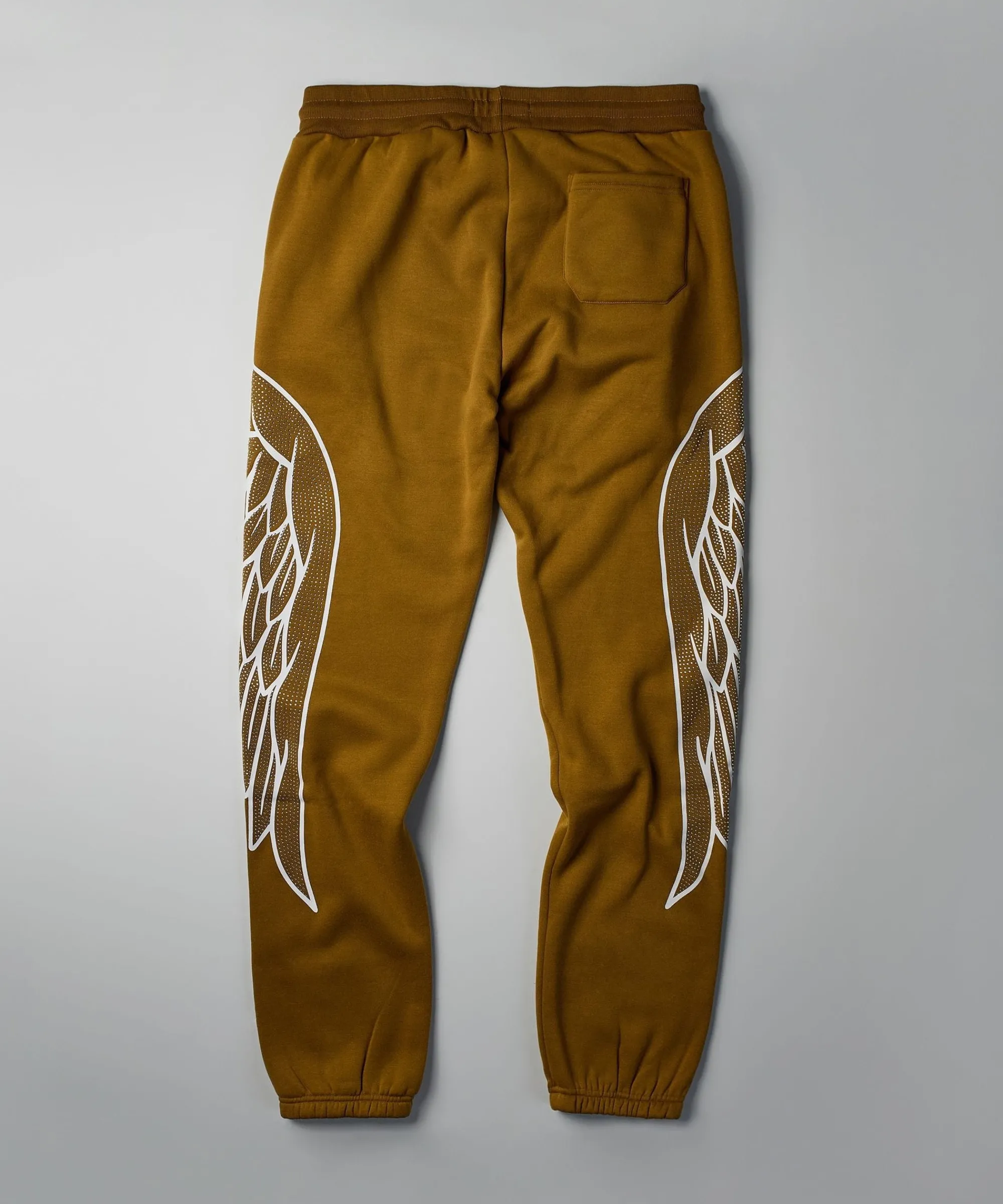 fly_higher_rhinestone_fleece_pants__olive_green_1.webp Online Fly Higher Rhinestone Fleece Pants - Olive Green Sweatpants
