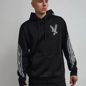 Cheap Fly Higher Rhinestone Hoodie - Black Hoodies | Hoodies