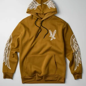 Discount Fly Higher Rhinestone Hoodie - Olive Green Hoodies | Hoodies
