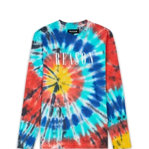 Online Freedom Tie Dye Long Sleeve Logo Tee Long Sleeve Tees | Graphic Tees