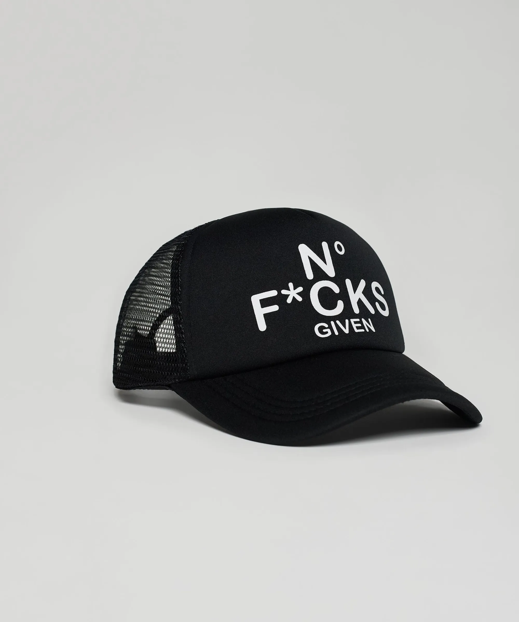 given_print_trucker_hat__black_1.webp Discount Given Print Trucker Hat - Black Hats