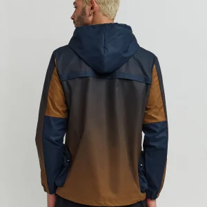Discount Gradient Nylon Utility Hoodie - Navy Hoodies | Hoodies
