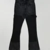 Cheap Greater Fifth Carpenter Flare Denim Jeans - Black Denim Jeans | Shop All Bottoms