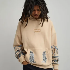 Shop Guardian Embroidered Hoodie - Khaki Hoodies | Hoodies