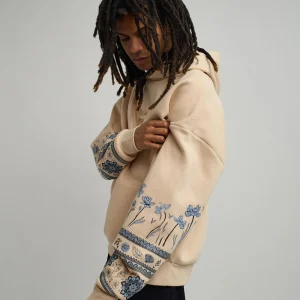 Shop Guardian Embroidered Hoodie - Khaki Hoodies | Hoodies