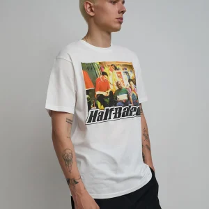 Outlet Half Baked Couch Short Sleeve Tee - White Graphic Tees