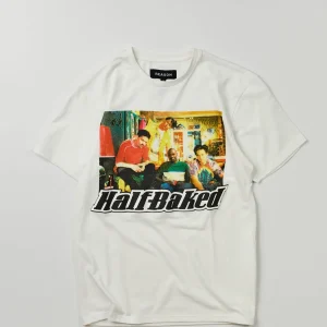 Outlet Half Baked Couch Short Sleeve Tee - White Graphic Tees