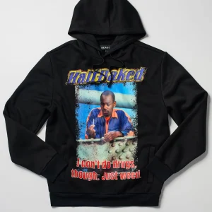 Hot Half Baked Just Weed Hoodie - Black Hoodies | Hoodies