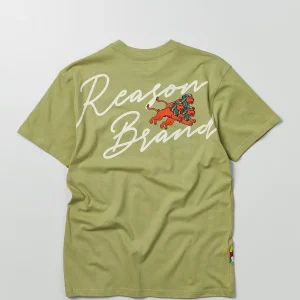 Hot Heart Broken Short Sleeve Tee - Olive Green Graphic Tees