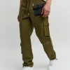 Outlet Heaven Woven Cargo Pants - Olive Green Shop All Bottoms | Cargo & Utility Pants